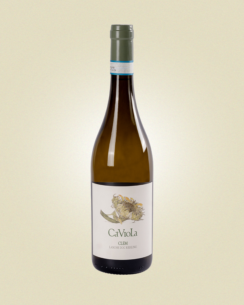 Clem Clem langhe riesling caviola white wine